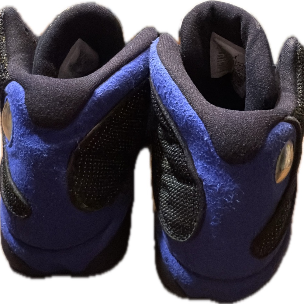 Jordan Kids Sneakers Black and Blue - Picture 4 of 5